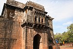 Panhala Fort i. Ambarkhana, ii. Andhra Vav, iii. Dharma Kopthi, iv. Naikinicha Sajja, v. Teen Darwaja, vi. Wagh Darwaja, vii. Tatbandi together with bastions