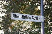 Alfred-Nathan-Straße in Bad Reichenhall