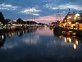 Warnemünde bei Nacht