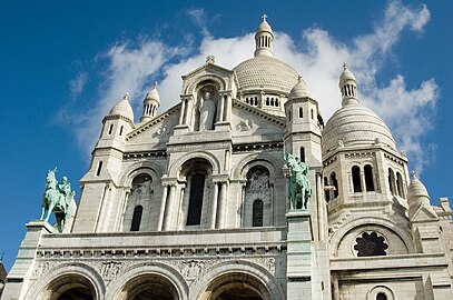 Details van de Sacré-Cœur