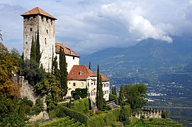 Schloss Lebenberg diente als Kulisse für das Schloss von Prinzessin Maleen