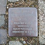 Stolperstein für Benedikt Rymer