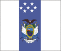 Kriegsflagge Ecuadors ab November 1845