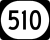 Kentucky Route 510 marker