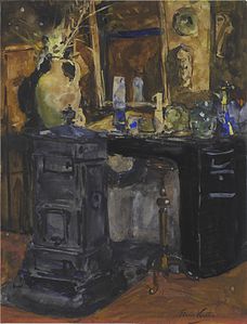 A View of His Studio