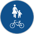 B43 Bicycle and pedestrian path