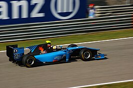 Johnny Cecotto jr. op het Autodromo Nazionale Monza in 2011, uitkomend voor Ocean Racing Technology in de GP2 Series.