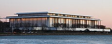 The Kennedy Center, home to the Washington National Opera and National Symphony Orchestra