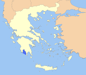 Karte von Messenischer Golf