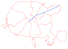 Plan przebiegu ulicy