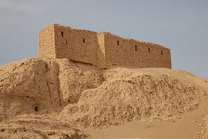 Ruinen von E-Kur, dem Haupttempel von Enlil