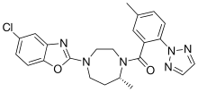 Skeleton formula of suvorexant