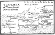 Die Geographie der fiktiven Grafschaft Wessex in den Romanen von Thomas Hardy