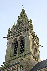 The church of Saint-Clair, in Réguiny