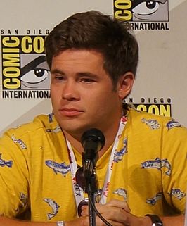 Adam DeVine tijdens Comic Con 2013.