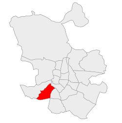 Carabanchel – Mappa