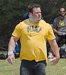 Dylan Armstrong gewann 2008 Bronze im Kugelstoßen