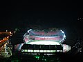 Estadio Metropolitano de Mérida bei Nacht