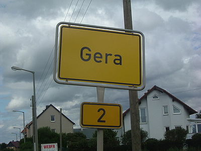 4 Zeichen in Gera. Gibts noch weniger?...