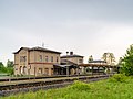 Bahnhof Groß­bo­then, zwei­tes und ak­tu­el­les Em­pfangs­ge­bäu­de von 1875 (2017)