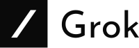 First Grok logo, used from November 2023 to January 2025.