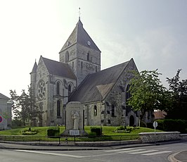 De kerk van Guignicourt