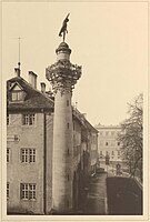 Merkursäule, 1885.