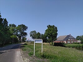 Oudwouderzijlen vanuit het zuiden