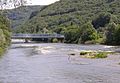 The bridge over the Doubs.