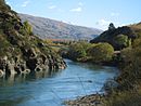 Der Clutha River in der Nähe von Roxburgh