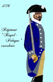 Uniform des Regiments Royal Polonge 1776–1779