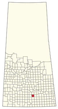 Location of the RM of Redburn No. 130 in Saskatchewan