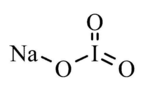 Sodyum iyodatın molekül şeması