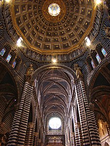 Interior of Siena Cathedral (1215–1263)