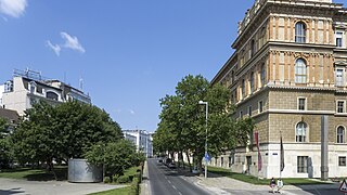 Bei der Makartgasse gegen Nordwesten