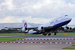 Boeing 747-400 der Kabo Air