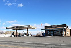 Cory's general store and post office on Highway 65