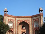 Entrance to Humayuns Tomb, Delhi