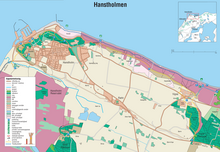 Karte des Kalkbergs „Hanstholmen“ (2005)