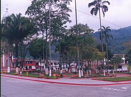 Zentraler Park in Génova