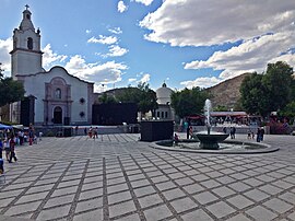 Plaza Monumental in Magdalena de Kino