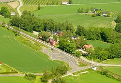 View of the village