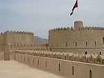 Die Forts von Rustaq und Al-Hazm