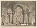 Constantina-Mausoleum, Rom nach 337, Radierung von G.B. Piranesi, Rom 1756