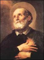Photo of Saint Philip Neri painting