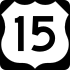 US 15 shield