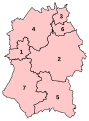 A map of Wiltshire shows the boundaries of the Chippenham seat, numbered 1.