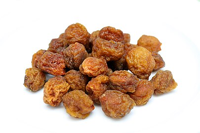 Dried Mirabelle plums