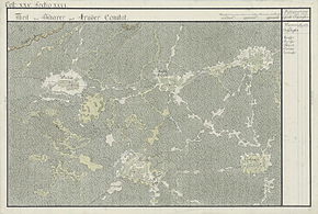 Șepreuș în Harta Iosefină a Comitatului Arad, 1782-85