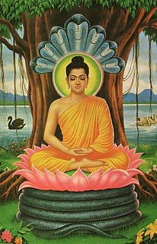 Painting of Buddha